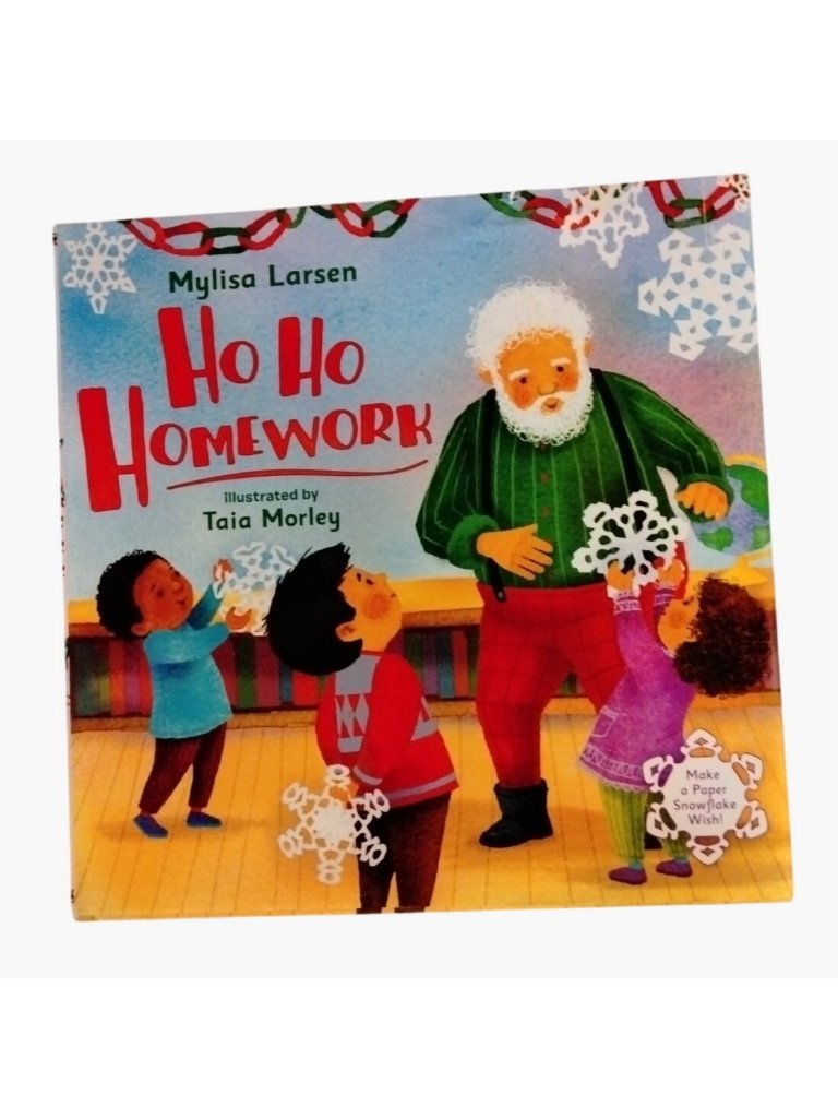 Ho Ho Homework Hardcover Childrens Book Mylisa Larsen Illustrated Taia Morley — image 6 of 7